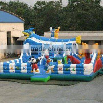 2012 latest inflatable amusement fan park in promotin