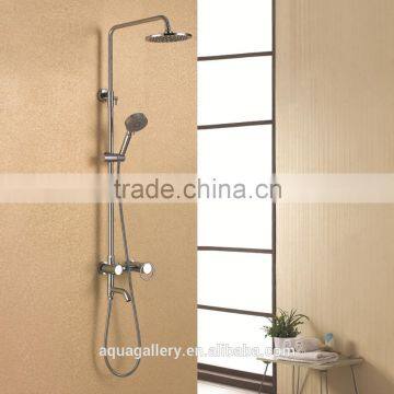 Modern Wall Mounted Rainfall Shower Faucet