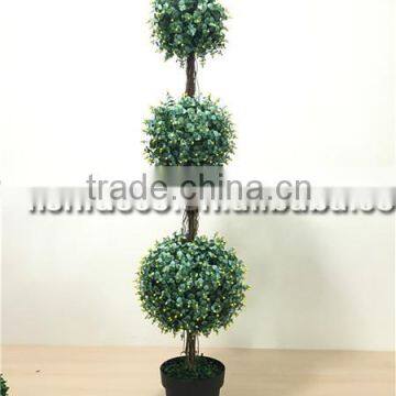 120cm artificial mistletoe tree topiary
