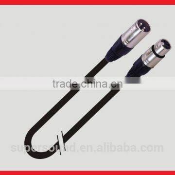 3pin XLR male to XLR female signal DMX light cable