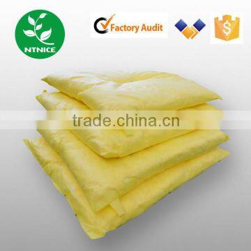 Industrial yellow Chemical Absorbent Pillow