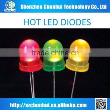 3MM 5MM Light emitting diodes (LED) in red, green and blue