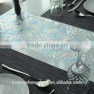 Popular Fancy Wedding Organza Chair Table Runner