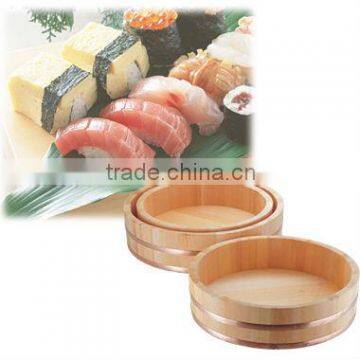 Traditional Japanese Sushi Wood Bowl For Rice