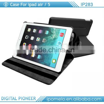 High quality pu leather case for Apple ipad air / 5, cases for apple tablet