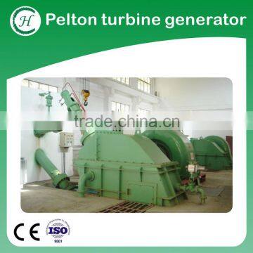 pelton turbine generator / impactor turbine generator/ hydroelectric power plants