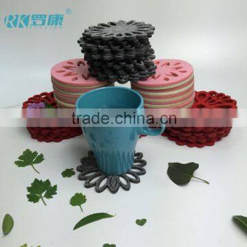 2016 hot sale customized felt palcemat for western-style food