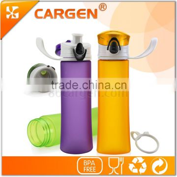 Wholesale 450ml sport frosted plastic water bottle