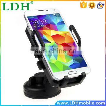 HIgh Quality QI Wireless Suction Cup Vent Clip USB Car Device Holder Charger For Phone