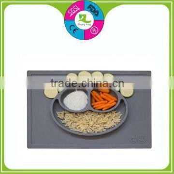 High quality eco-friendly Silicone Placemat and Tray silicone food tray