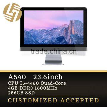 pc case gaming i5 ram ddr3 4gb ips display all in one barebone pc
