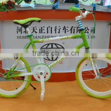 2015 new product steel frame single speed fixed gear bicycle