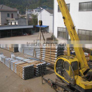 Street Pole Steel Pole Price Galvanized Street Lighting Pole 12m photo-4