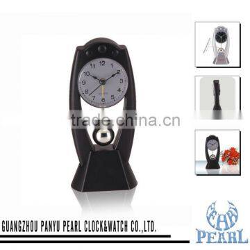 Pearl Pendulum Alarm Clock S005 With Sweep Movement