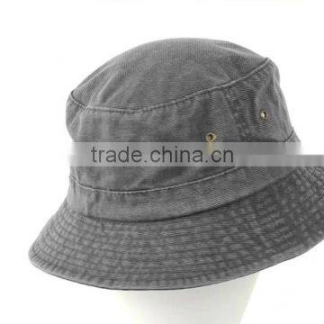 Plain washed canvas fishing hat/fisherman hat