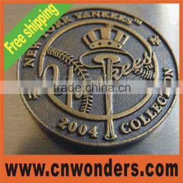 Best selling brass medallion