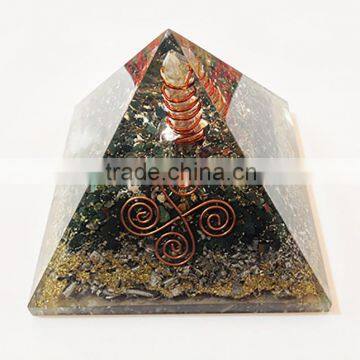 Malachite Big Size Orgone Vastu Pyramid : Wholesale Orgonite Pyramids
