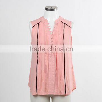 F5S11069 Custom Silk Women Blouse Cheap Price