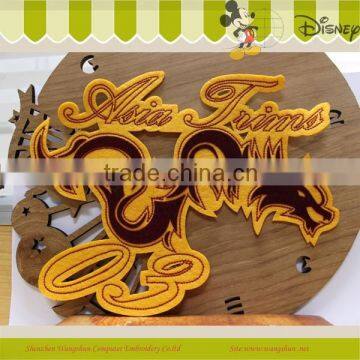 2014 Hot Sale 3D Logo Dragon Embroidery Designs
