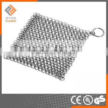 Stainless Steel Chain Link Pan Cleaner