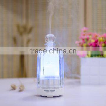 NEWEST GLASS AROMISTER Colorful Glass Aroma Diffuser, Ultrasonic Cool Mist Humidifier