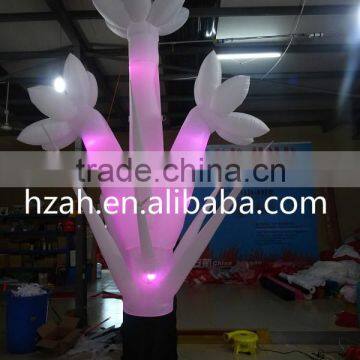 LED Lighted Inflatable Flowers Tree for Party Decoration