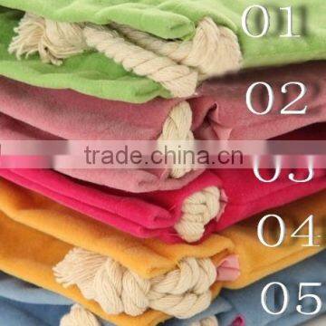 18.5*15.5cm In Stock Drawstring Pouches Jewelry Wedding Velvet Storage Gift Bag Velvet Cosmetic Pouch photo-2