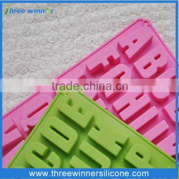 Custom New Design Silicone Cake Mould Letter Cake Moulds photo-5