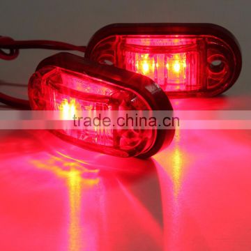 2016 new 12v/24v LED Trailer Truck Clearance Side Marker Light Submersible Width lamp Clearance Lamp