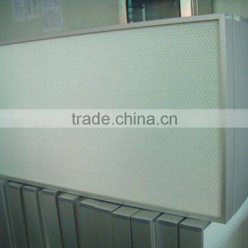 high efficiency HVAC industry EN1822 cleanroom Hepa filter