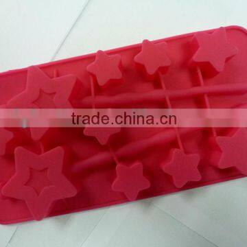 silicone shaped ice cube tray