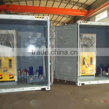 Containerized Mobile Filling Station Both for Gasoline and Diesel Skid Mounted Mobile Petrol Station photo-3