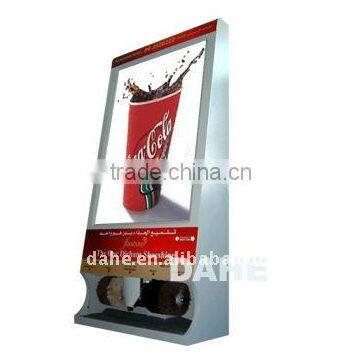 Advertisement Shoe Cleaner Machine and scrolling advertising light box-DH-DG700