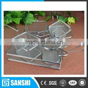 Hot selling stainless steel fry basket with low price