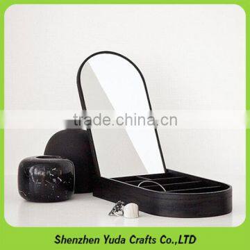 Removable and installation dressing case toilet box storage box with mirror in hotel