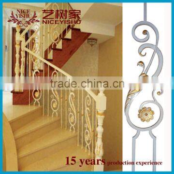 Wrought iron handrails supplier / buy wrought iron stair railing design