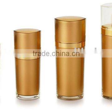 Plastic Lotion Bottle Cosmetic Container PMMA PP ABS Meterial With Pump