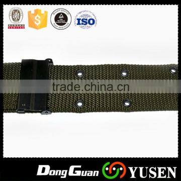 Good Quality Blue Textile Fabric Army Belt With Customized Logo photo-3