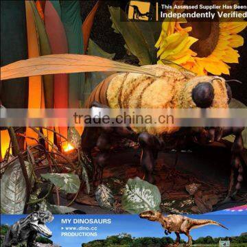 MY Dino-C047 Realistic animatronic bee for outdoor playground