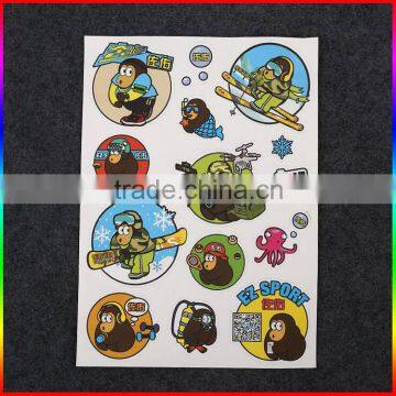 Full Color Custom Kids Cartoon Sticker Printing, Popular Cartoon Sticker Roll, Paper Kids Cartoon Sticker photo-3