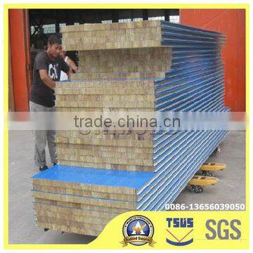 Exterior Wall 80kg/m3 Rock Wool Fireproof Insulation With Metal Coating photo-4