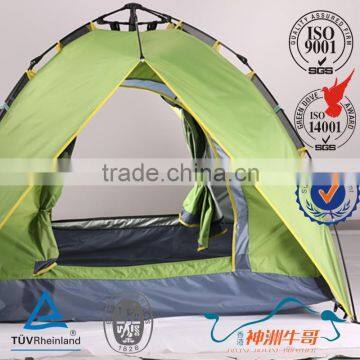 210D Oxford(silver coated) Utralight Automatic Tents with Mosquito Net
