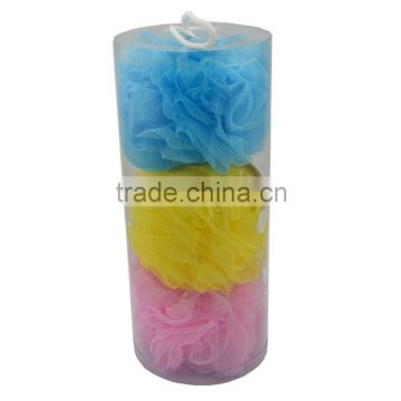 JML Beautiful Naphthalene Ball Bath Sponge Mesh Shower Puff