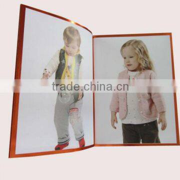 128g Art Paper Hot Stamping Baby Catalogues