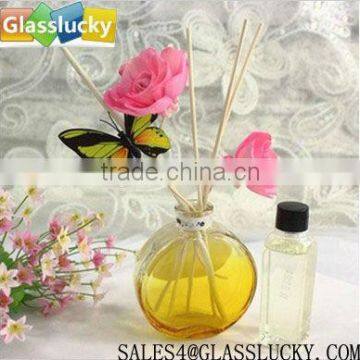 100ml colorful reed glass diffuser bottles in round