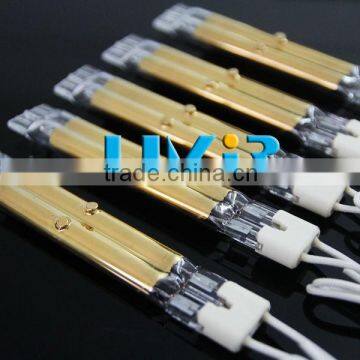 Quartz double tube infrared heating lamp for Printing Machine 5400w