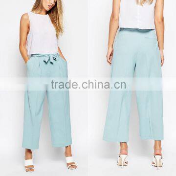 Wholesale Women Boudique Blue Belt Cullote