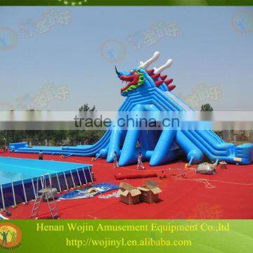 China giant water slide for sale/giant inflatable water slide