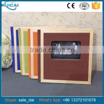 Strong Quality Wooden Photobook Cover for Photo