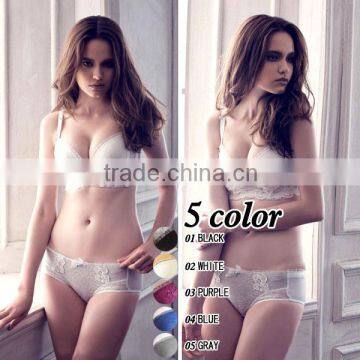 Top Quality Graceful Charming Sexy Bra Set, Ladies Underwear Lingerie Set, 3/4 Cup Bra Pant Set